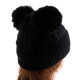 Fashion Knit Beanie Pom Pom Hat