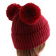 Fashion Knit Beanie Pom Pom Hat