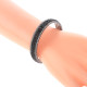 Rhinestone Stretch Cuff Bracelet 