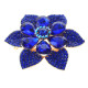 Crystal Flower Brooch