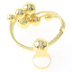 Gold Plated Bracelet & Ring