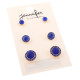 6 Pieces Post Earrings Set
