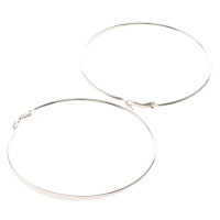 Silver Plated Hoop Earrings