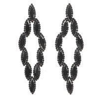 Rhinestone Post Earrings