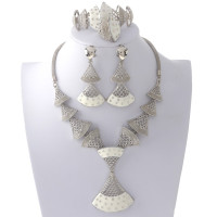 Silver  Plated Necklace Set
