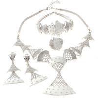 Silver  Plated Necklace Set