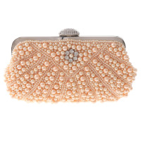 Fashion Pearl Accented Evening Bag